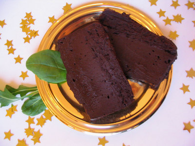 Divine marquise au chocolat pour Nol